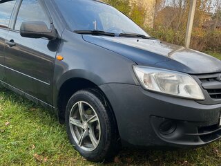 2012 Lada (ВАЗ) Granta I, чёрный, 190000 рублей, вид 1