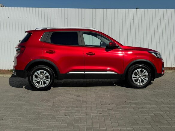 2021 Chery Tiggo 4 I Рестайлинг, красный, 1350000 рублей - вид 5