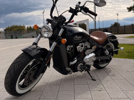 2016 Indian Scout, чёрный, 1090000 рублей, вид 2