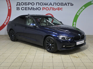 2017 BMW 3 серии 320d xDrive VI (F3x) Рестайлинг, синий, 2480000 рублей, вид 3