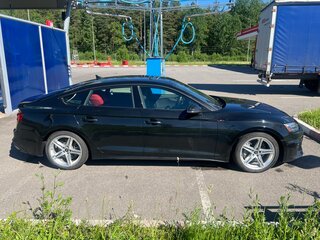 2022 Audi A5 Sportback 45 TFSI II (F5) Рестайлинг, чёрный, 3800000 рублей, вид 2