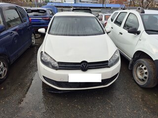 2011 Volkswagen Golf VI, белый, 387000 рублей, вид 1