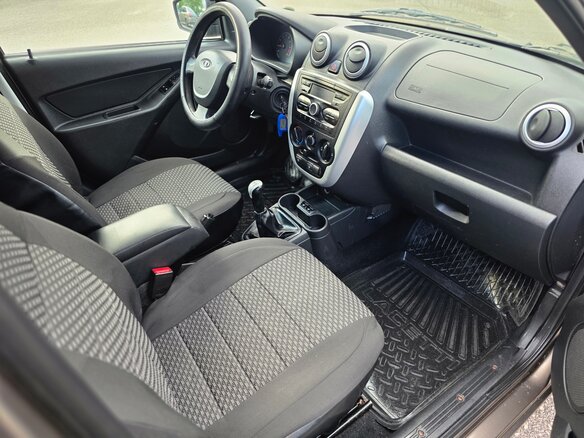 2017 Lada (ВАЗ) Granta I, коричневый, 345000 рублей - вид 16