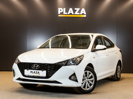 2020 Hyundai Solaris II Рестайлинг, белый, 1400000 рублей, вид 1