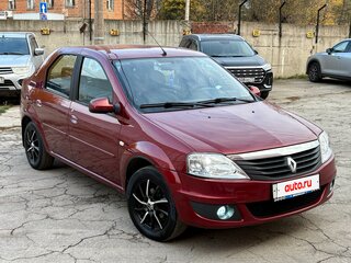 2011 Renault Logan I Рестайлинг, красный, 497000 рублей, вид 2