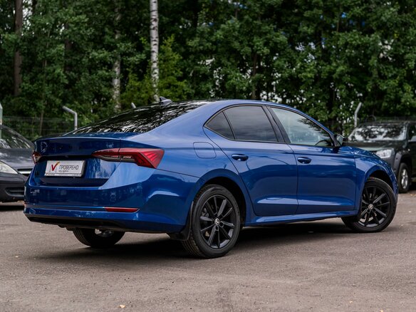 2021 Skoda Octavia IV (A8), синий - вид 1