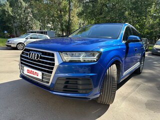 2016 Audi Q7 II (4M), синий, 4350000 рублей, вид 2