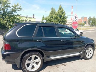 2005 BMW X5 4.4i I (E53) Рестайлинг, чёрный, 1480000 рублей, вид 4
