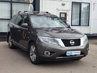 2015 Nissan Pathfinder IV, коричневый, 1625000 рублей, вид 3