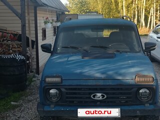 2011 Lada (ВАЗ) 2121 (4x4) Фора I Рестайлинг, синий, 350000 рублей, вид 3