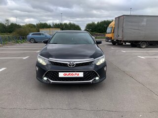 2017 Toyota Camry VII (XV50) Рестайлинг 2, чёрный, 2270000 рублей, вид 1