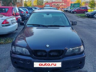 2002 BMW 3 серии 320i IV (E46) Рестайлинг, синий, 400000 рублей, вид 1