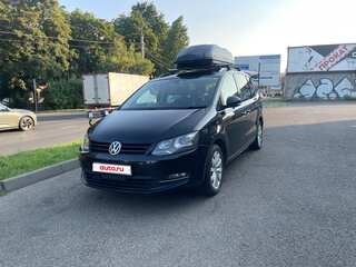 2012 Volkswagen Sharan II, чёрный, 1240000 рублей, вид 1
