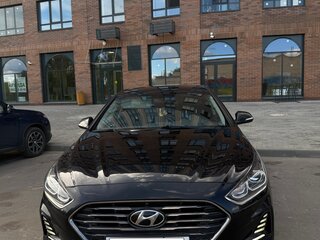 2018 Hyundai Sonata VII (LF) Рестайлинг, чёрный, 1480000 рублей, вид 1