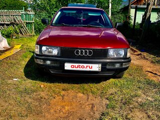 1987 Audi 80 IV (B3), красный, 250000 рублей, вид 3
