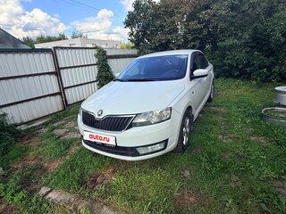 2014 Skoda Rapid I, белый, 760000 рублей, вид 4