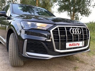 2020 Audi Q7 45 TFSI II (4M) Рестайлинг, чёрный, 4890000 рублей, вид 3