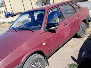 1996 Lada (ВАЗ) 21099, пурпурный, 120000 рублей, вид 1