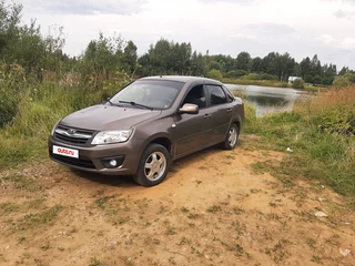 2018 Lada (ВАЗ) Granta I, коричневый, 555000 рублей, вид 1