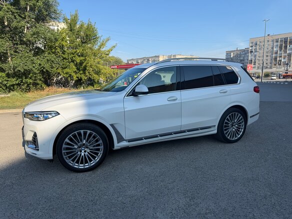 2019 BMW X7 30d I (G07), белый, 8640000 рублей - вид 8