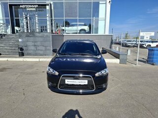 2012 Mitsubishi Lancer X Рестайлинг, чёрный, 800000 рублей, вид 2