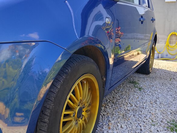 2007 Ford C-MAX I Рестайлинг, синий, 730000 рублей - вид 9