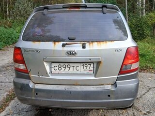 2002 Kia Sorento 4-speed I, серый, 390000 рублей, вид 3