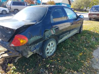 2007 Kia Spectra I Рестайлинг 2, чёрный, 220000 рублей, вид 3