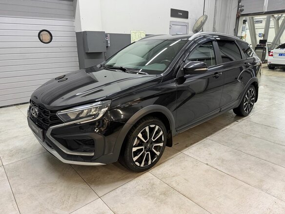 2023 Lada (ВАЗ) Vesta SW Cross I Рестайлинг (NG), чёрный