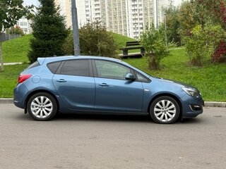 2013 Opel Astra J Рестайлинг, синий, 730000 рублей, вид 4