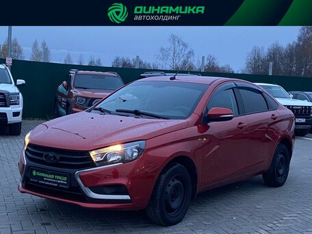 2018 Lada (ВАЗ) Vesta I, красный, 880000 рублей, вид 1