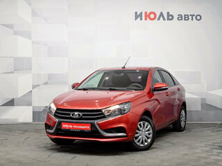 2021 Lada (ВАЗ) Vesta I, красный, 940000 рублей, вид 1