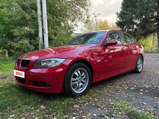 2005 BMW 3 серии 320i V (E90/E91/E92/E93), красный, 895000 рублей, вид 4