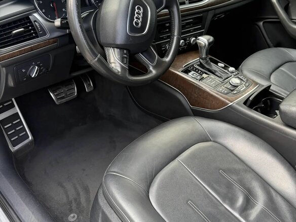 2013 Audi A6 IV (C7), белый - вид 13