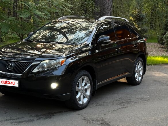 2010 Lexus RX 270 III, чёрный, 2020000 рублей - вид 1