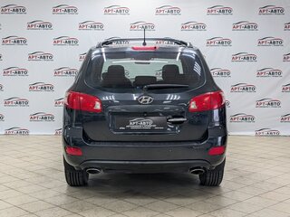 2008 Hyundai Santa Fe II, чёрный, 779000 рублей, вид 5