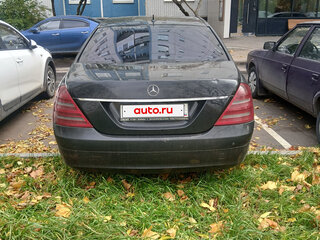 2007 Mercedes-Benz S-Класс 320 V (W221), чёрный, 1350000 рублей, вид 4
