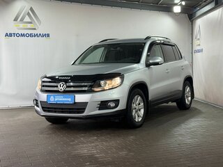 2012 Volkswagen Tiguan I Рестайлинг, серебристый, 999000 рублей, вид 1