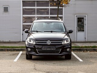 2014 Volkswagen Tiguan I Рестайлинг, чёрный, 1095000 рублей, вид 2