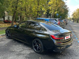 2019 BMW 3 серии 320d VII (G2x), чёрный, 3150000 рублей, вид 4