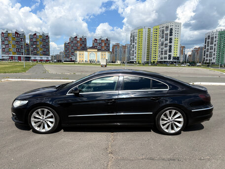 2011 Volkswagen Passat CC I, чёрный, 899999 рублей, вид 4