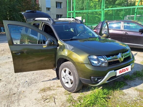 2016 Renault Duster I Рестайлинг, зелёный - вид 8