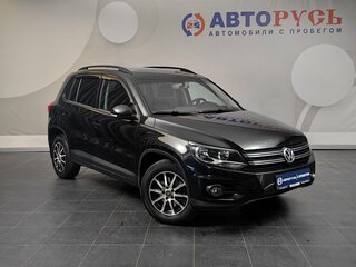 2012 Volkswagen Tiguan I Рестайлинг, чёрный, 1077000 рублей, вид 1