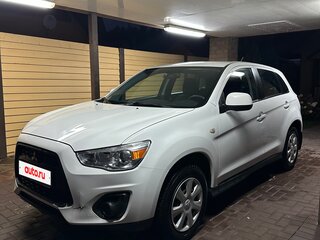 2013 Mitsubishi ASX I Рестайлинг, белый, 1430000 рублей, вид 1