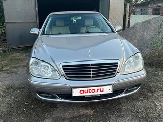 2005 Mercedes-Benz S-Класс 500 Long IV (W220) Рестайлинг, серый, 630000 рублей, вид 1