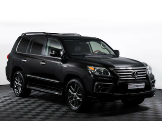 2012 Lexus LX 570 III Рестайлинг, чёрный, 4603500 рублей, вид 3