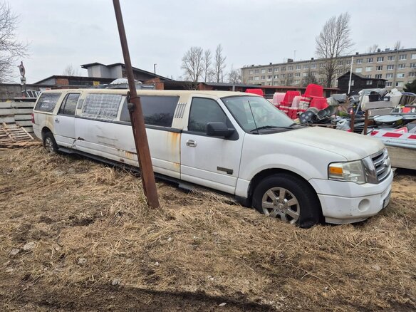 2007 Ford Expedition III, белый, 300000 рублей - вид 1