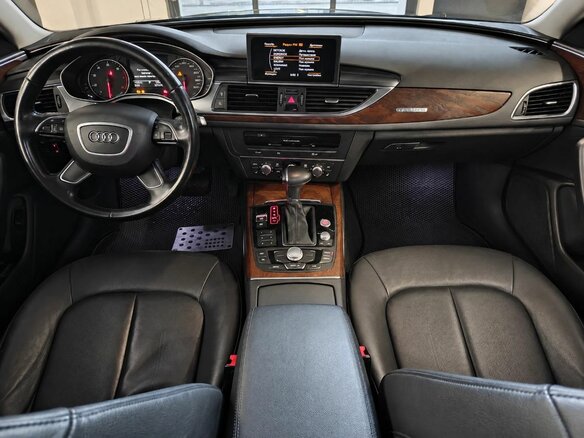 2014 Audi A6 IV (C7), чёрный, 1600000 рублей - вид 10