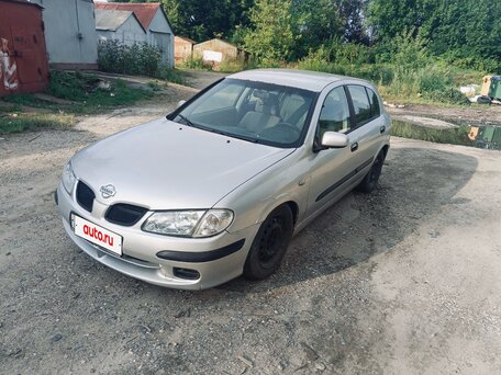 2001 Nissan Almera II (N16), серебристый, 135000 рублей, вид 1