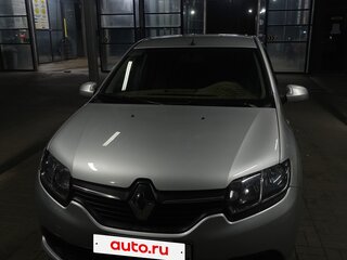2015 Renault Logan II, серебристый, 725000 рублей, вид 3